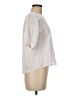 Assorted Brands White Short Sleeve Blouse Size M (estimated) - photo 4
