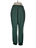 Assorted Brands 100% Polyester Solid Green Track Pants Size L - photo 2