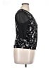 Unbranded Black 3/4 Sleeve Blouse Size XL - photo 4
