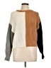 A New Day Color Block Tan Turtleneck Sweater Size L - photo 1