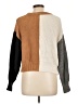 A New Day Color Block Tan Turtleneck Sweater Size L - photo 2