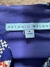 Antonio Melani Print Blue Casual Dress Size 4 - photo 7