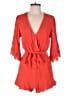 Lovers + Friends Solid Orange Romper Size M - photo 1
