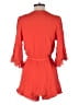 Lovers + Friends Solid Orange Romper Size M - photo 2