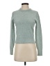 Old Navy Metallic Teal Turtleneck Sweater Size XS - photo 1