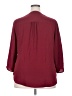Maurices 100% Polyester Burgundy 3/4 Sleeve Blouse Size XXL - photo 2