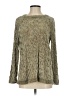 J.Jill 100% Polyester Tweed Green Pullover Sweater Size XS - photo 1