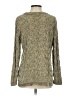 J.Jill 100% Polyester Tweed Green Pullover Sweater Size XS - photo 2