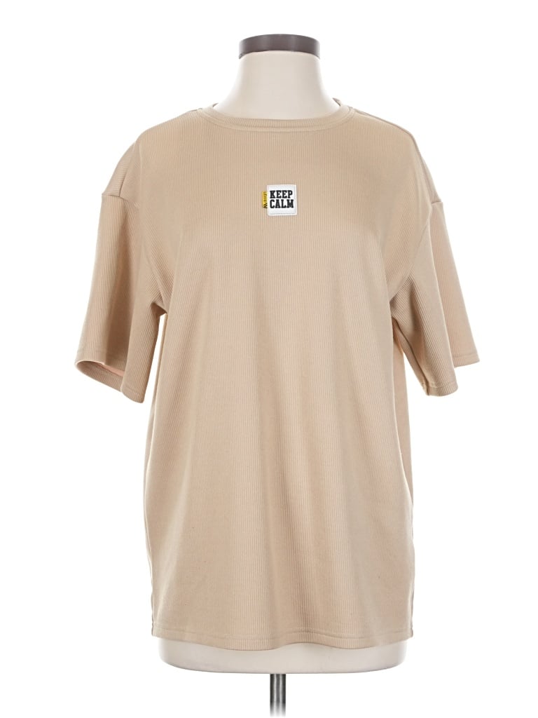 Pre-owned Dazy Short Sleeve T-shirt In Brown