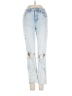 Daze Hearts Blue Jeans Size 25 waist - photo 1