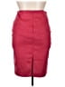 Unbranded Solid Burgundy Casual Skirt Size XL - photo 2