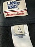 Lands' End Solid Black Casual Pants Size 6 - 8 - photo 4