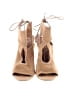 Aquazzura 100% Leather Tan Heels Size EU 37 1/2 - photo 2