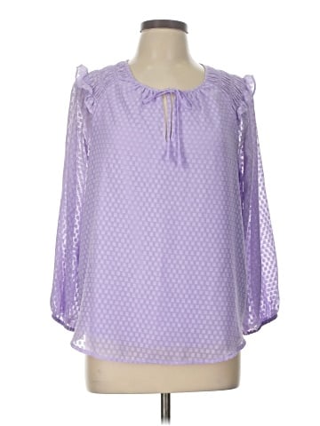 Simply Vera Vera Wang 3/4 Sleeve Blouse (view 1)