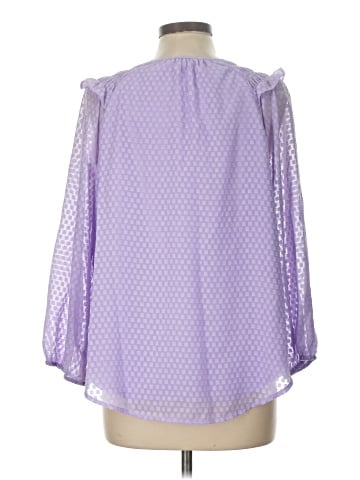 Simply Vera Vera Wang 3/4 Sleeve Blouse (view 2)