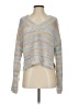 Guess Stripes Marled Gray Pullover Sweater Size S - photo 1