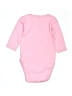 Assorted Brands Solid Pink Long Sleeve Onesie 3-6 MO / 6 MO - photo 2