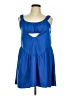 Unbranded 100% Polyester Blue Sleeveless Top Size M - photo 1