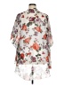 Emory Park 100% Polyester Silver Kimono Size XL - photo 2