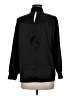 Celmia Collection 100% Polyester Black Long Sleeve Blouse Size M - photo 2