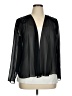 SLNY Black Long Sleeve Blouse Size 14 - photo 1