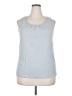 Lands' End Blue Sleeveless Top Size 18 - 20 - photo 1