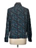 Croft & Barrow 100% Polyester Tweed Teal Long Sleeve Blouse Size L - photo 2