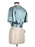 Unbranded Teal Short Sleeve Blouse Size L - photo 5