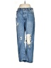 Forever 21 100% Cotton Hearts Blue Jeans Size 29 waist - photo 1