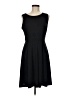 George Solid Black Casual Dress Size M - photo 1