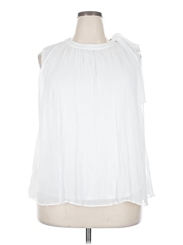 John Meyer Sleeveless Blouse (view 1)