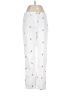 Talbots Hearts White Casual Pants Size 4 - photo 1