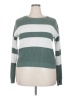 Love Ellie Color Block Green Pullover Sweater Size XXL - photo 1