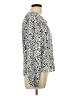 Unbranded 100% Polyester Animal Print Ivory Long Sleeve Blouse Size L - photo 4