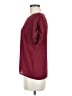 Shein 100% Polyester Burgundy Short Sleeve Top Size 6 - photo 5