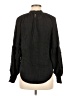 Veronica Beard 100% Silk Black Long Sleeve Silk Top Size 10 - photo 2