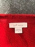 J.Jill 100% Polyester Red Pullover Sweater Size L - photo 7
