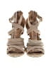 Ann Taylor LOFT Metallic Gold Tan Sandals Size 7 1/2 - photo 2
