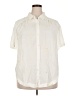 Torrid Graphic Ivory Short Sleeve Blouse Size 2X Plus (2) - photo 1