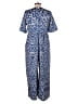 Unbranded Print Blue Jumpsuit Size L - photo 2