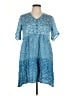 Reistor Paisley Blue Casual Dress Size M - photo 1