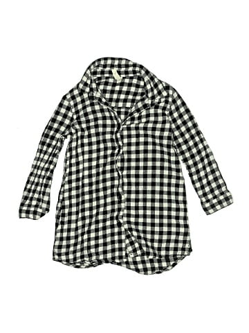 Young Dimension 3/4 Sleeve Button-Down Shirt (view 1)