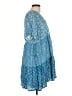 Reistor Paisley Blue Casual Dress Size M - photo 4