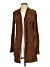 Matty M 100% Polyester Brown Cardigan Size S - photo 1