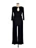 Assorted Brands Solid Black Jumpsuit Size XL - photo 2