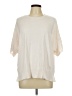Splendid Ivory Short Sleeve Top Size L - photo 1
