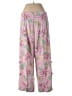 Assorted Brands 100% Rayon Floral Pink Casual Pants Size M - photo 2