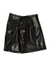 Assorted Brands Solid Black Faux Leather Skirt Size XXS - photo 1
