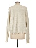 Peach Love 100% Polyester Tweed Ivory Pullover Sweater Size L - photo 2