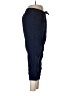 Point Sur 100% Cotton Solid Blue Casual Pants Size 6 - photo 4